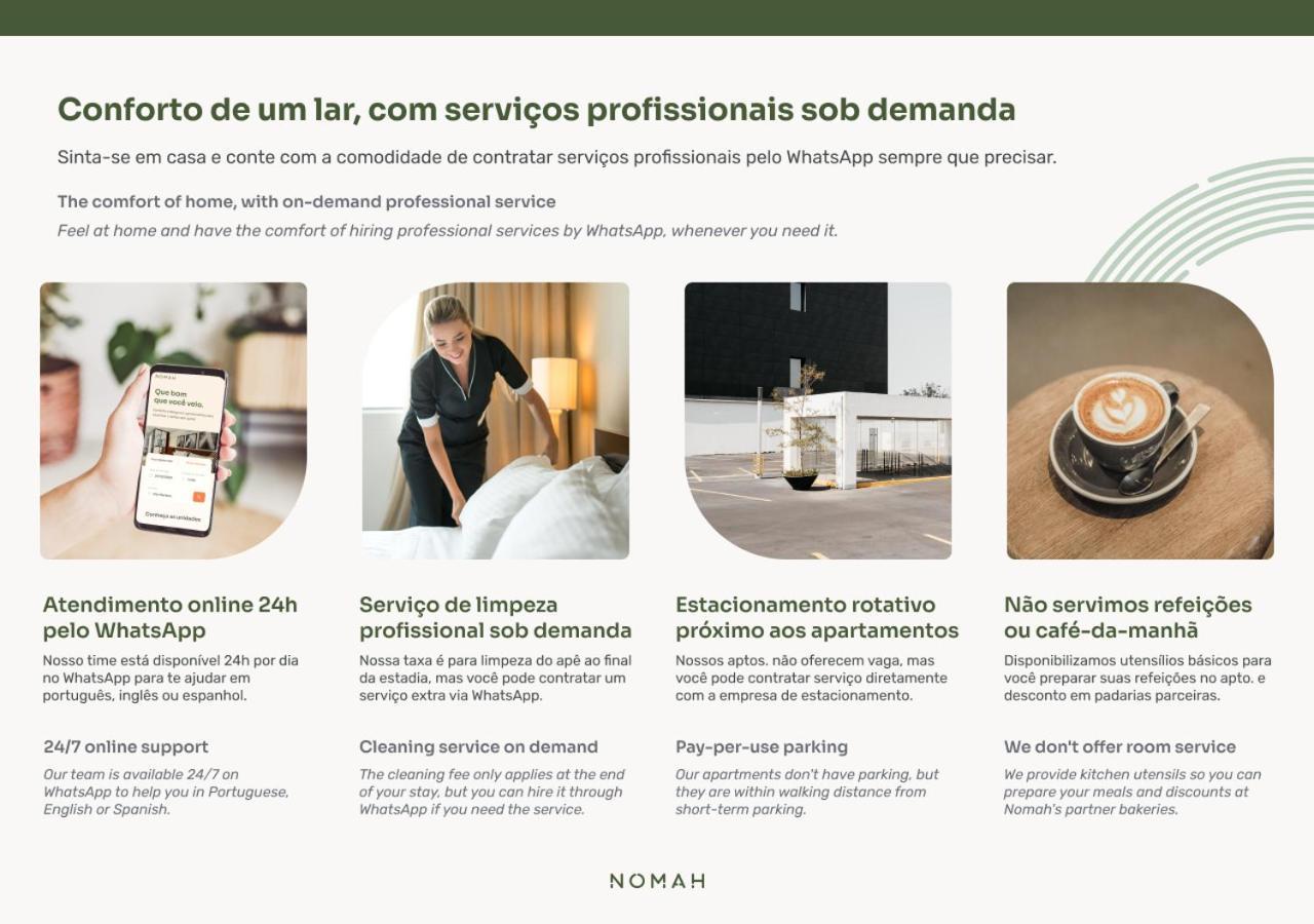 Nomah - Aptos Por Temporada No Anhembi Sao Paulo Exterior photo